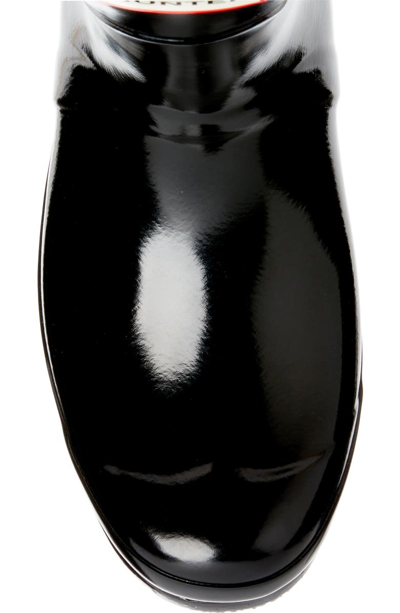 Hunter Original Tour Short Gloss Packable Rain Boot, Alternate, color,