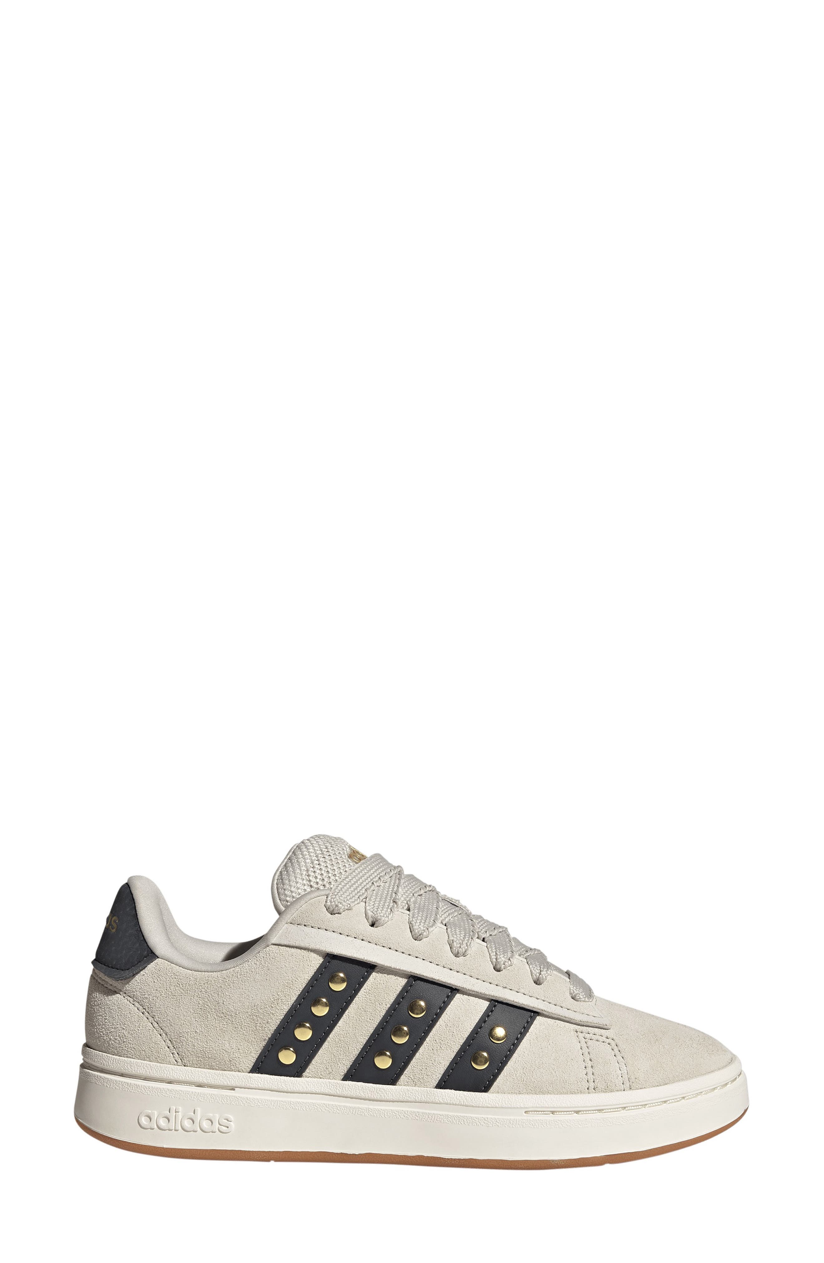 Grand Court Alpha Sneaker, Alternate, color, ALUMINA/ CARBON/ MATTE GOLD