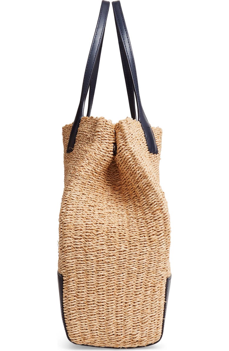 Tory Burch Ella Straw Tote, Alternate, color,