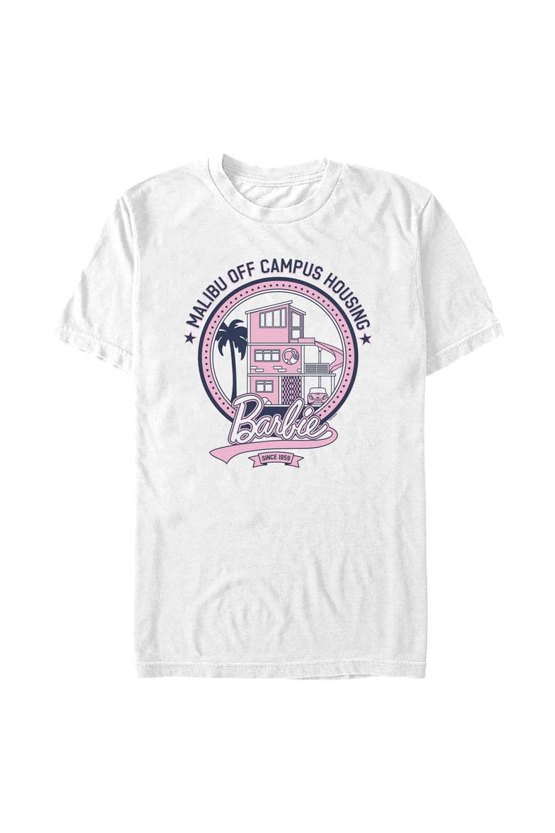 Men's Malibu Off Campus Housing T-Shirt, Main, color, White