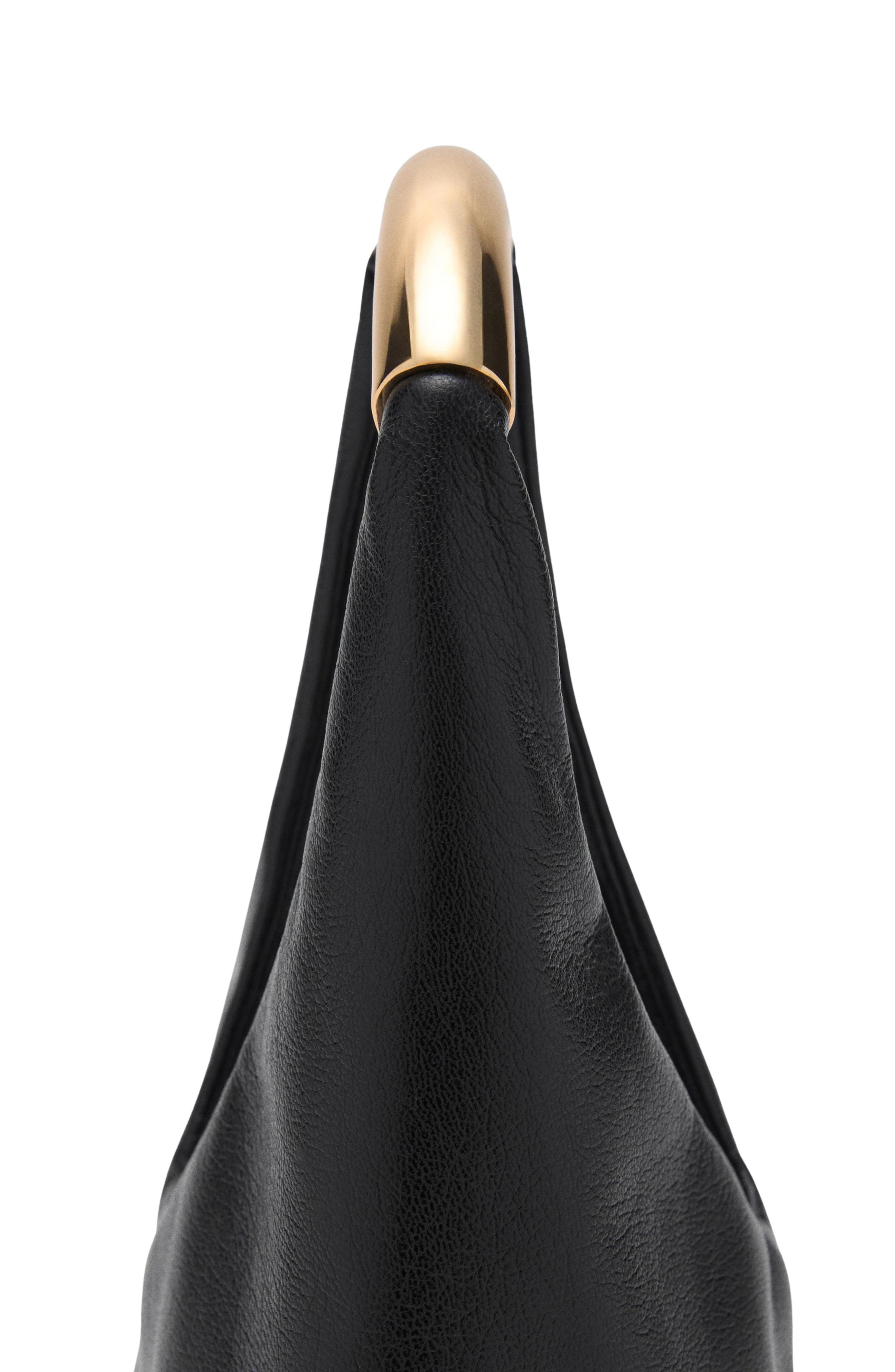 MANGO Faux Leather Top Handle Bag, Alternate, color, 