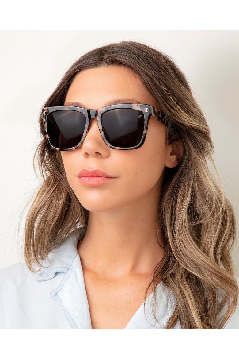 Los Feliz Sunglasses, Alternate, color, Half/Half Tortoise