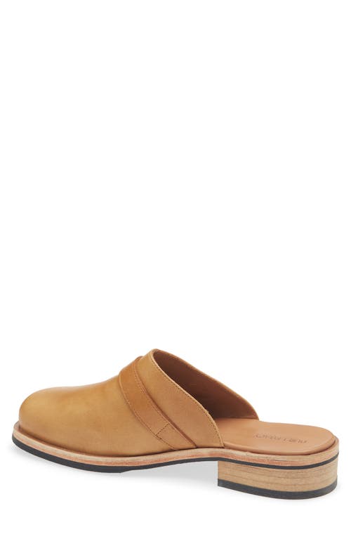 Our Legacy Camion Mule In Burnt Sugar Leather