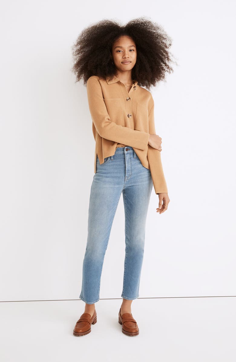 Madewell Stovepipe Jeans, Main, color, 