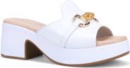 Ron White Gwyna Platform Slide Sandal