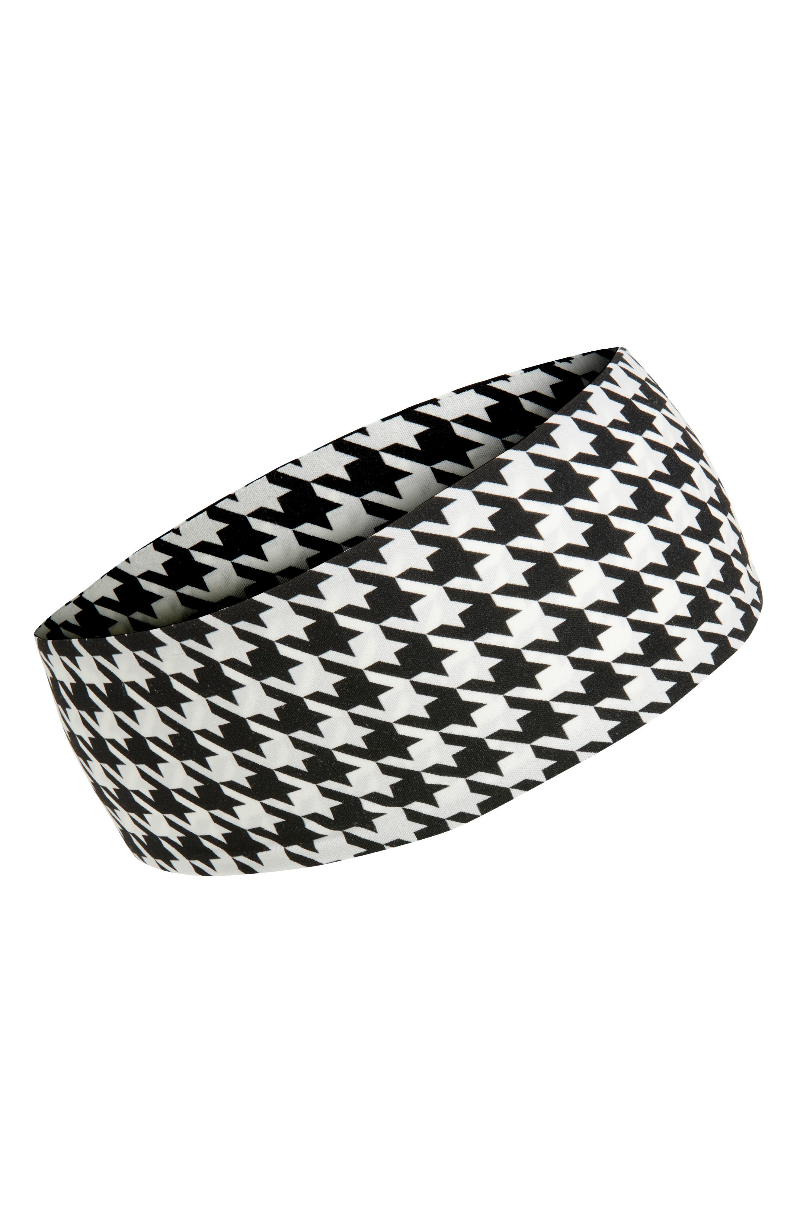 selected HOUNDSTOOTH BLACK/ WHITE