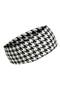 selected Houndstooth Black/ White