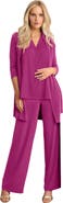 Roaman's Ultrasmooth® Fabric Long Sleeve Cardigan