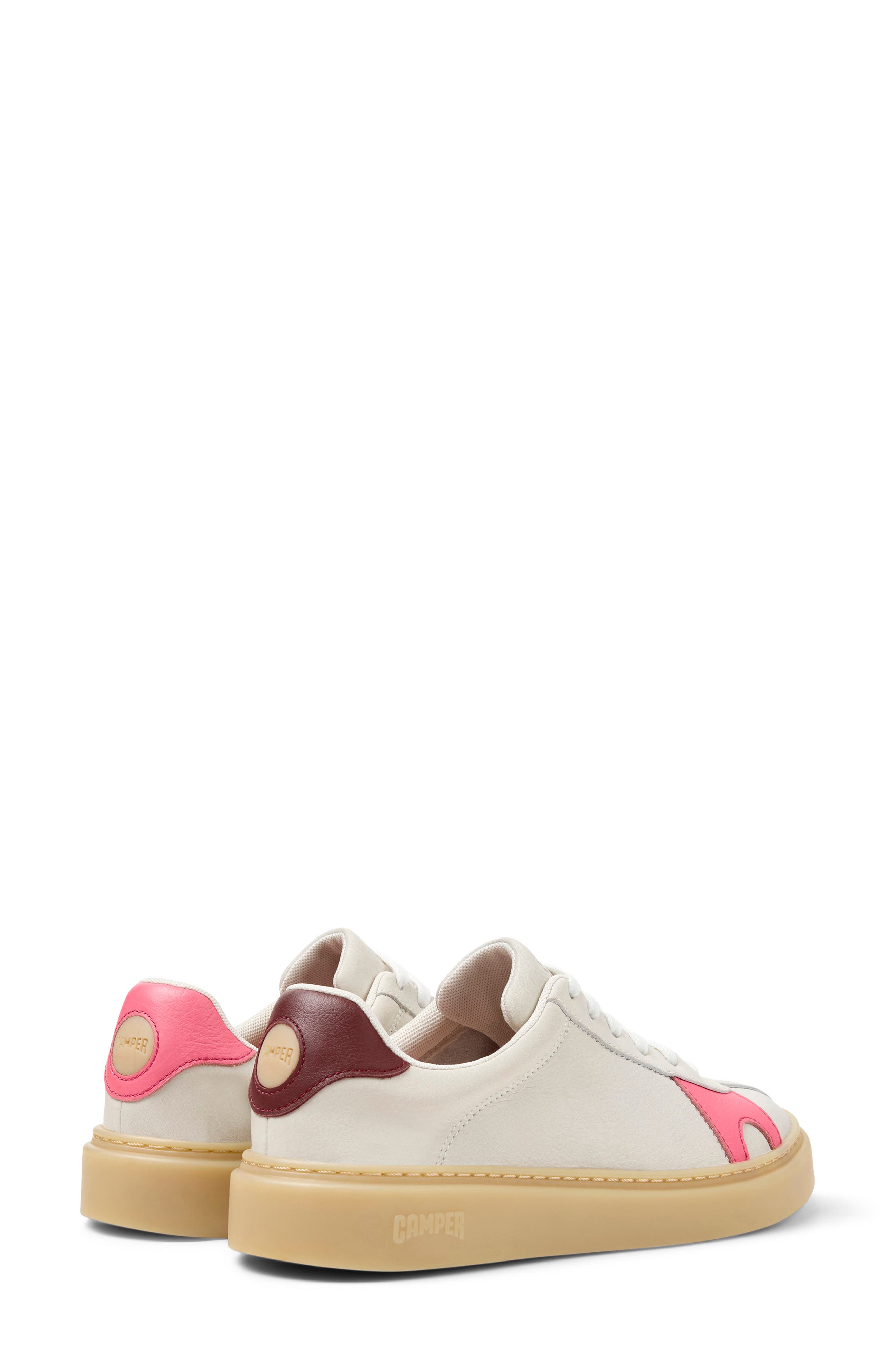 Camper Runner Twentyfive Twins Mismatch Sneaker, Alternate, color, White Natural