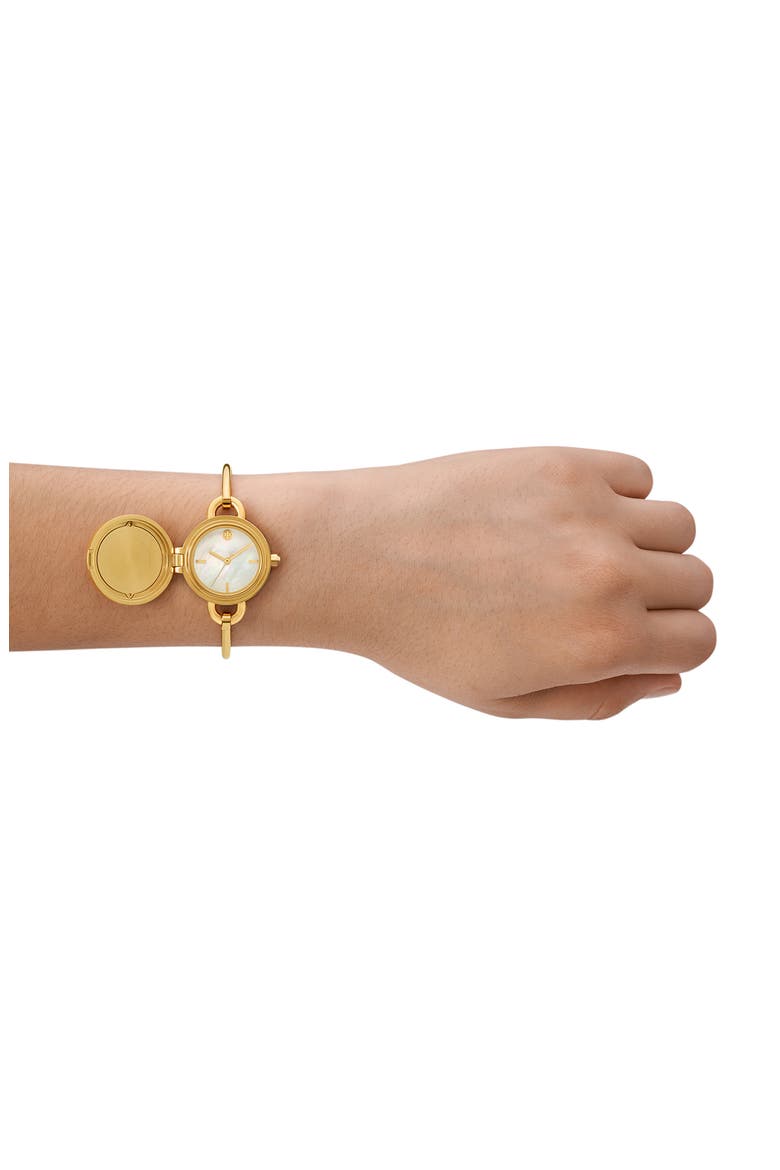 The Mille Bangle Watch Set, 27mm, Alternate, color, GOLD