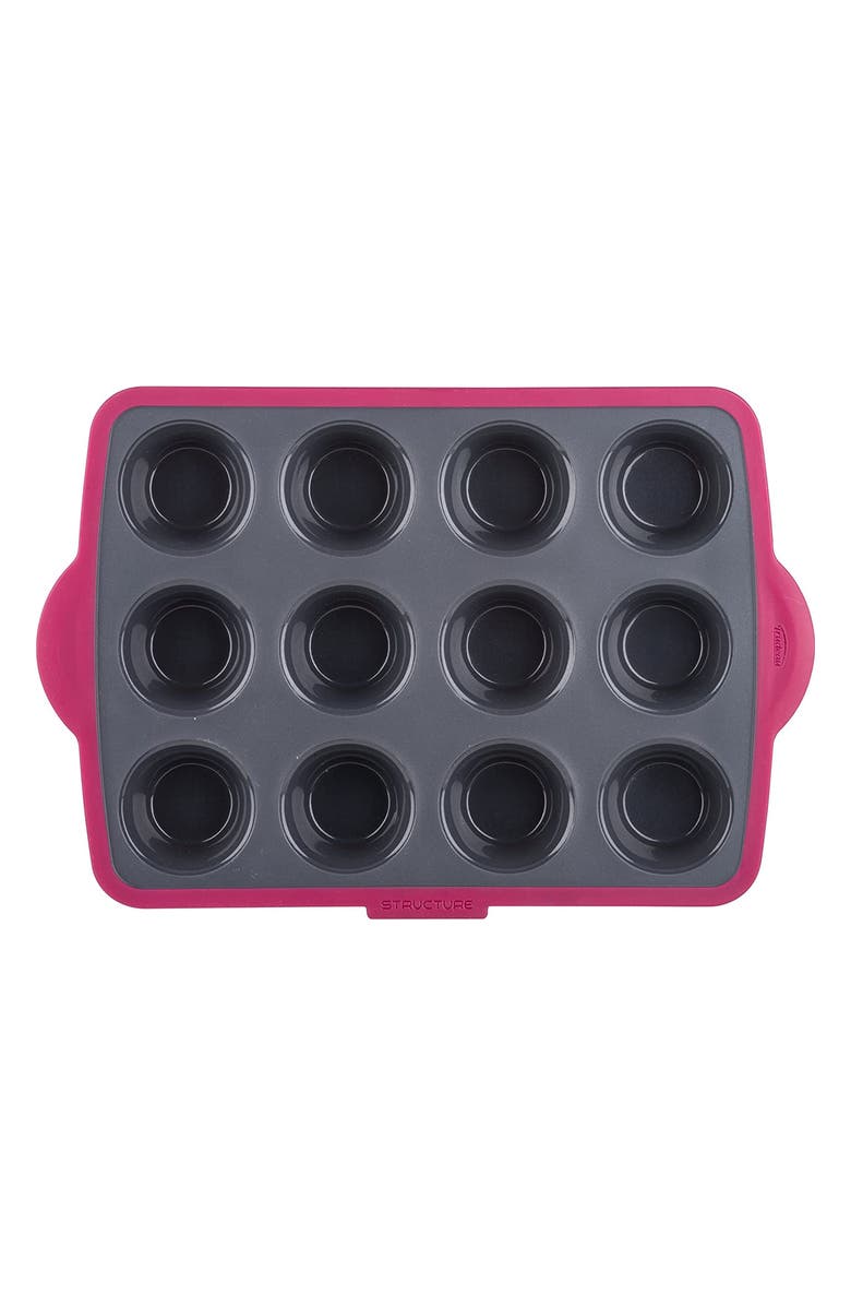 Trudeau Twelve Count Muffin Pan, Main, color,