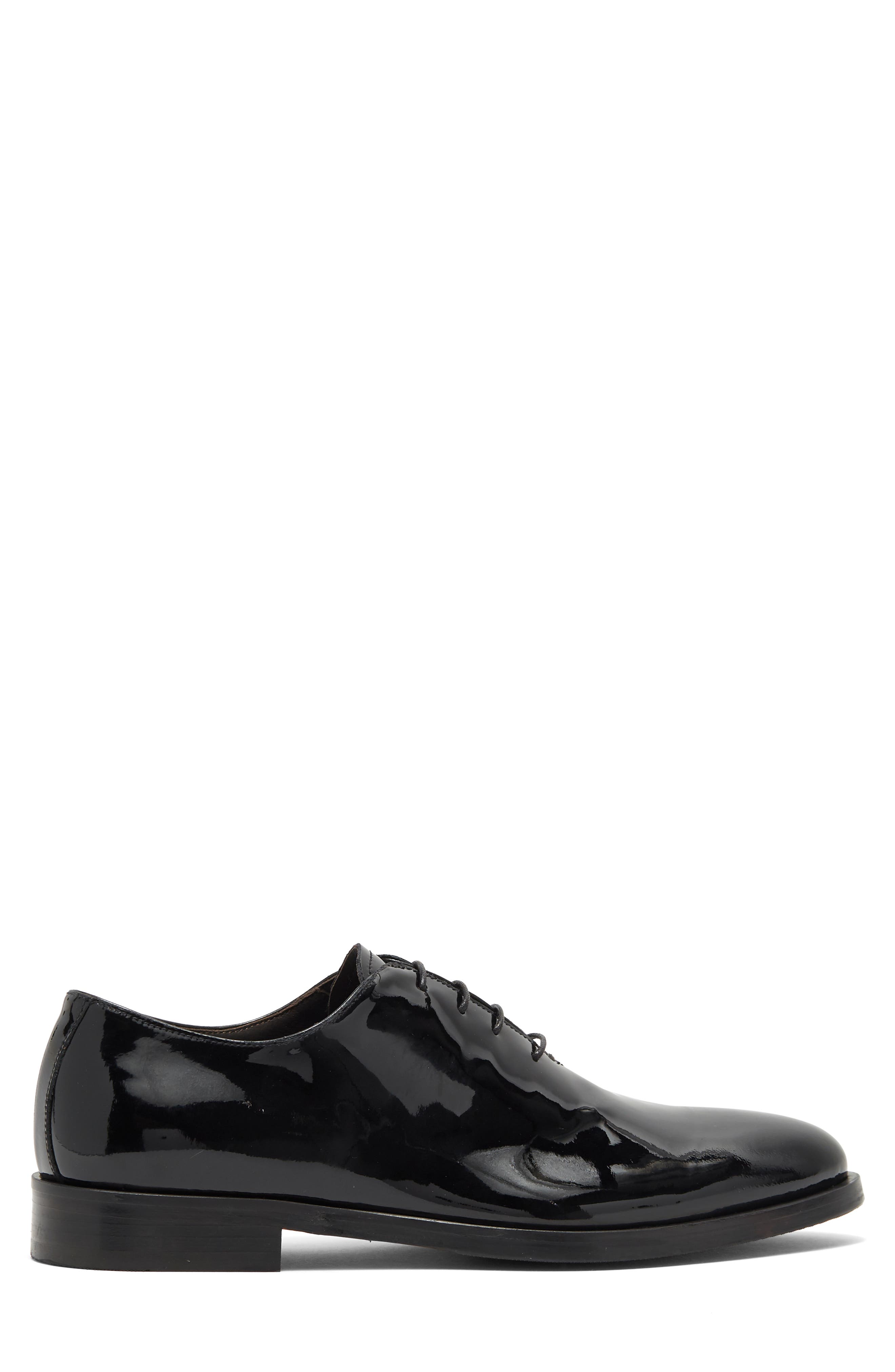 Costner Patent Leather Oxford, Alternate, color, VERNICE NERO