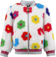 Lola + The Boys Rainbow Daisy Bomber