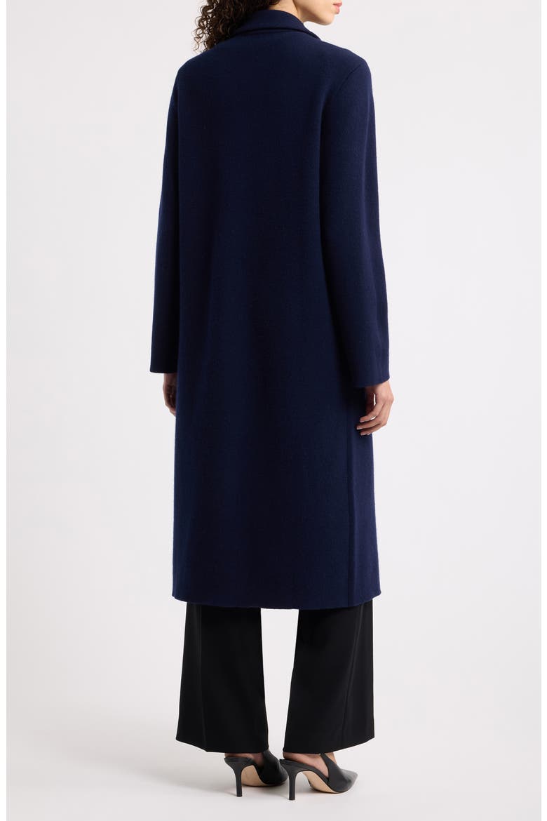 Cody Wool & Cashmere Sweater Coat, Alternate, color, NAVY