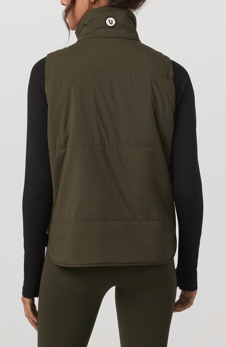 Vuori Canyon Insulated Vest, Alternate, color, Olive