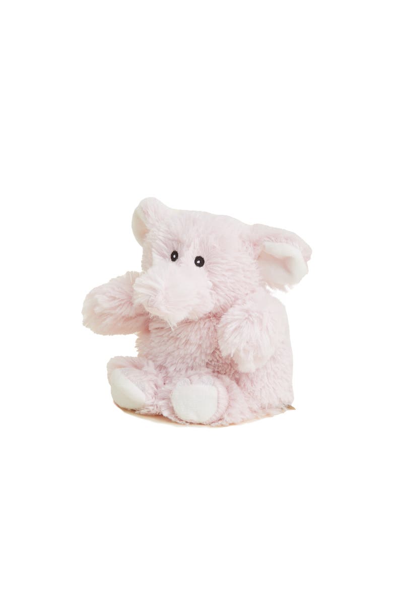 Warmies Elephant Junior Plush Toy, Main, color, Light Pastel Pink
