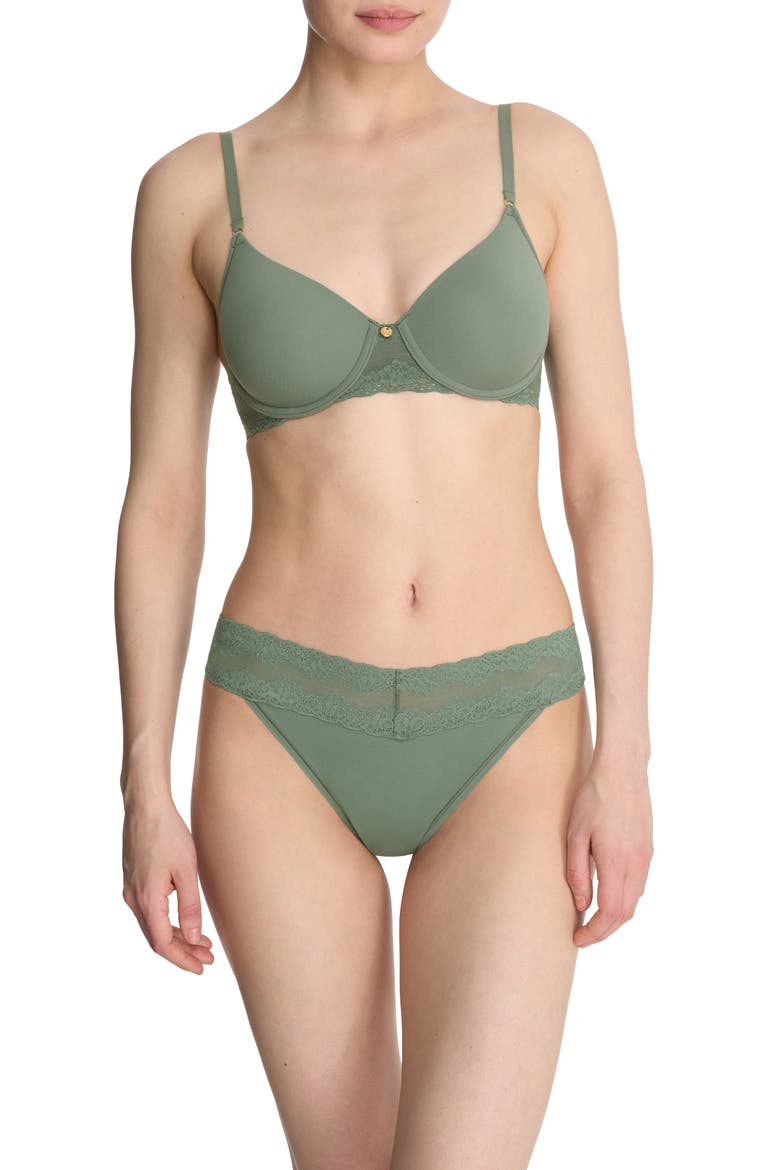 Bliss Perfection Thong, Alternate, color, OREGANO