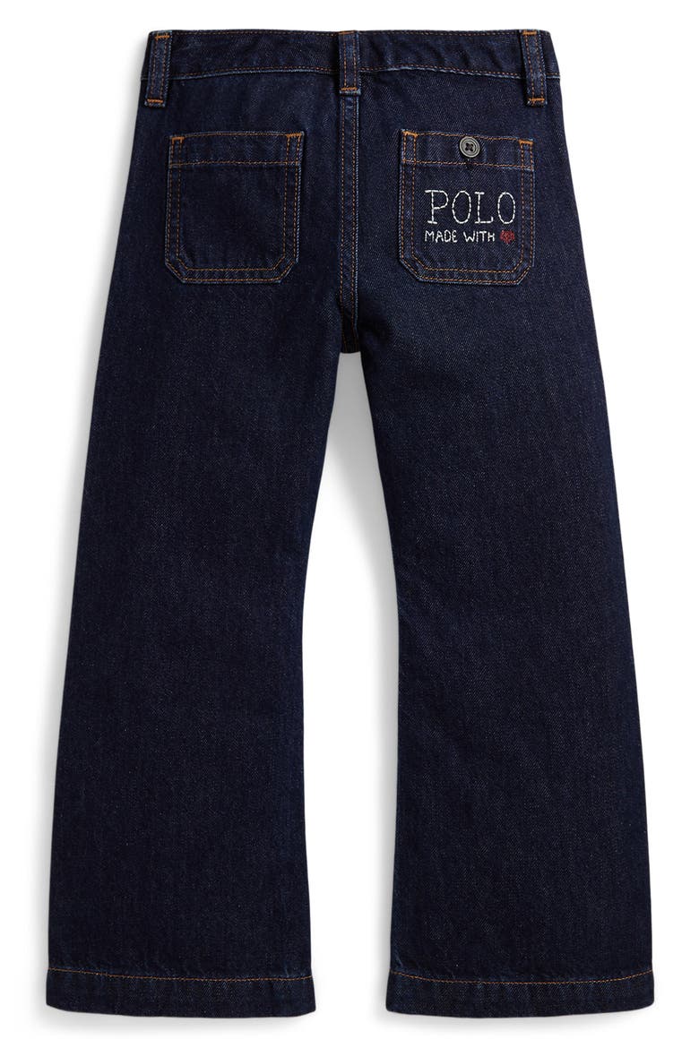 Kids' Flare Leg Jeans, Alternate, color, BLUE