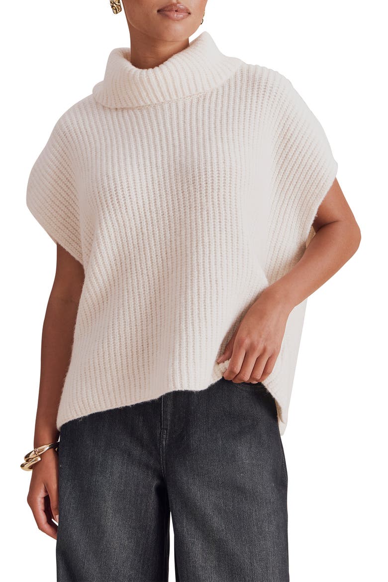 x Cellajaneblog Cowl Neck Sweater, Main, color, PORCELAIN BEIGE