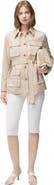 GOBI Mongolian Cashmere Belted Cashmere Safari Jacket