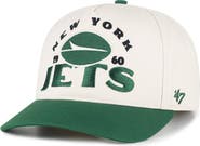 '47 Men's '47 Natural New York Jets  Arcitext Hitch Adjustable Hat