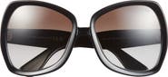 TOM FORD 60mm Butterfly Sunglasses