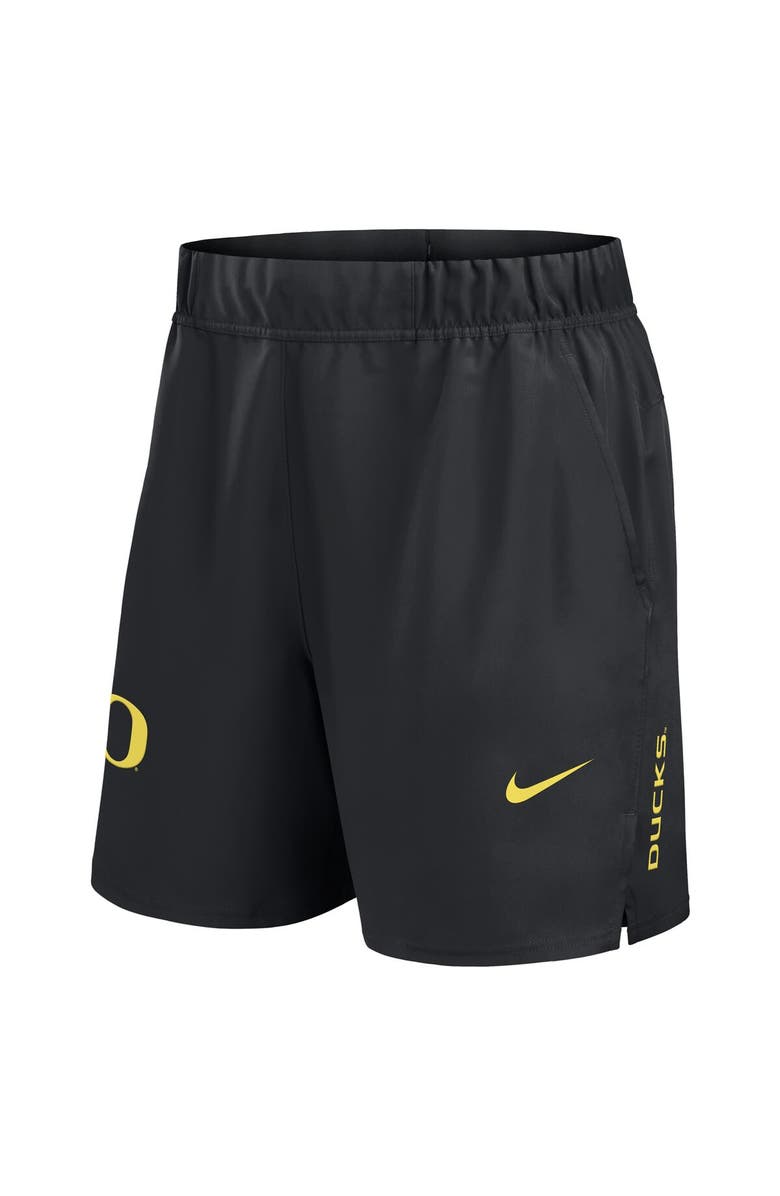 Nike Men's Nike Black Oregon Ducks Primetime Woven Victory Performance Shorts, Alternate, color,