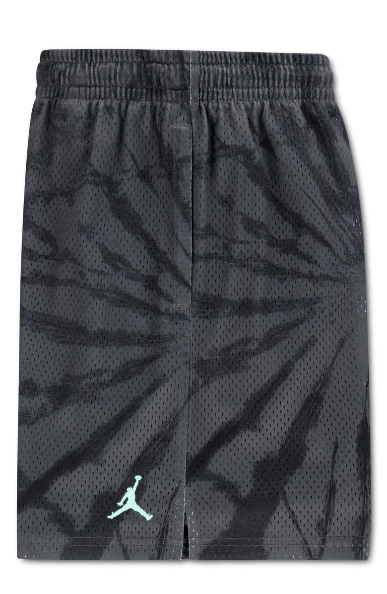 Jordan Kids' Tie Mesh Drawstrin Shorts, Alternate, color, Iron Gray