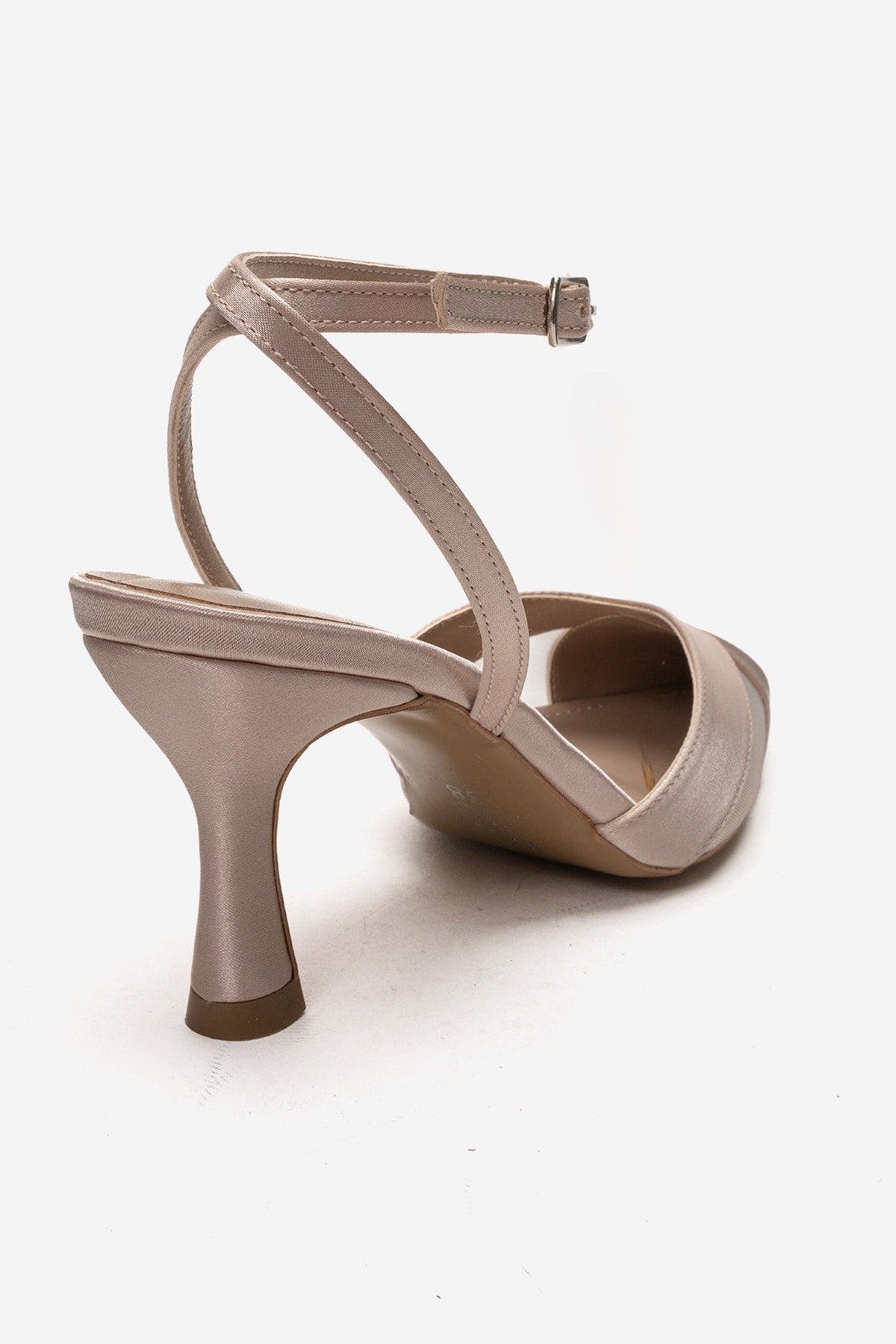 Estela Stiletto Pump, Alternate, color, Beige Satin