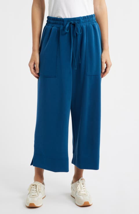 Crop Drawstring Pants