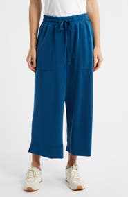 CITY BLUES Crop Drawstring Pants