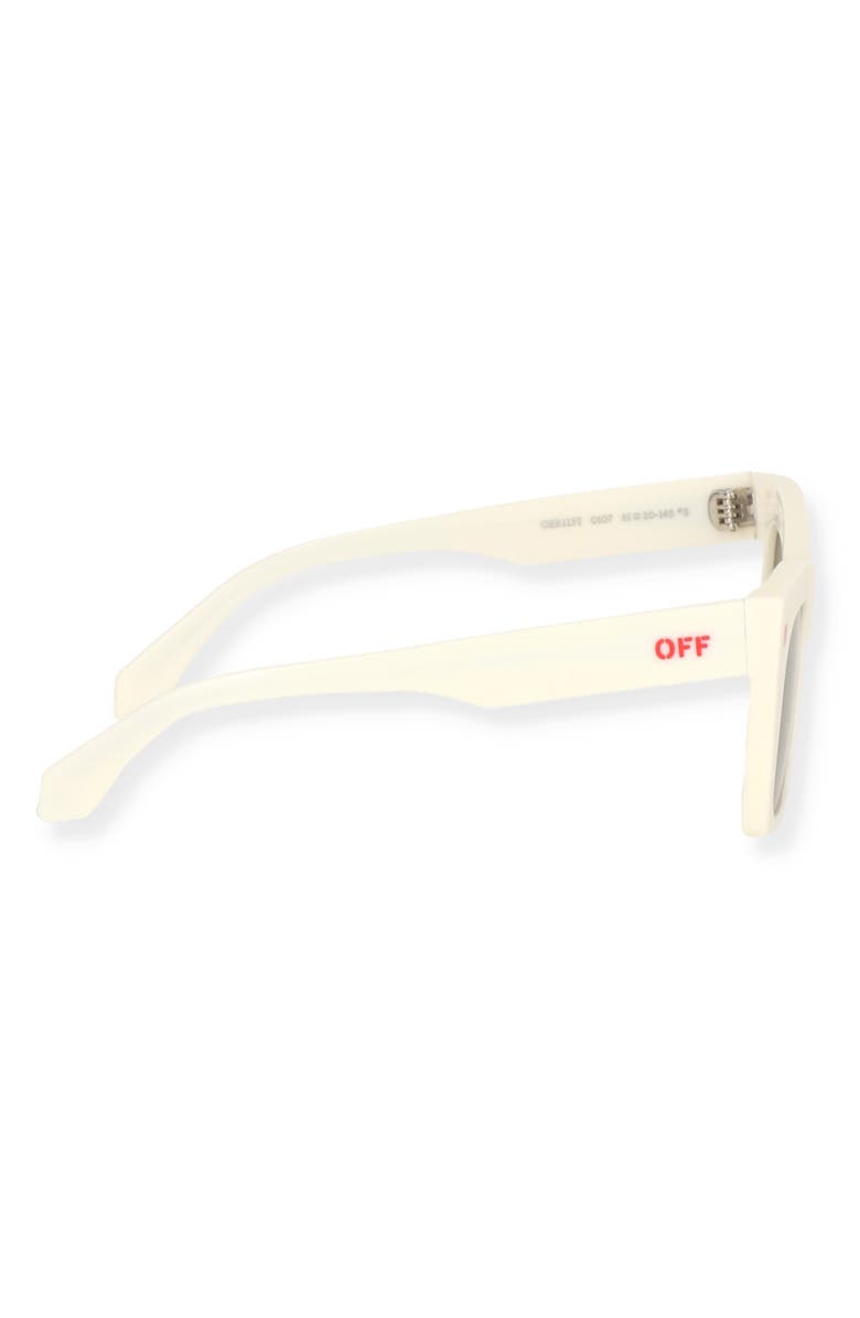 Off-White 51mm Selma Square Sunglasses, Alternate, color, 