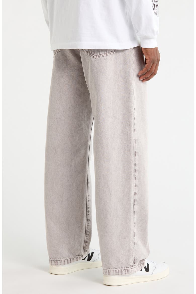 Landon Wide Leg Jeans, Alternate, color, SHALE (CHALK)