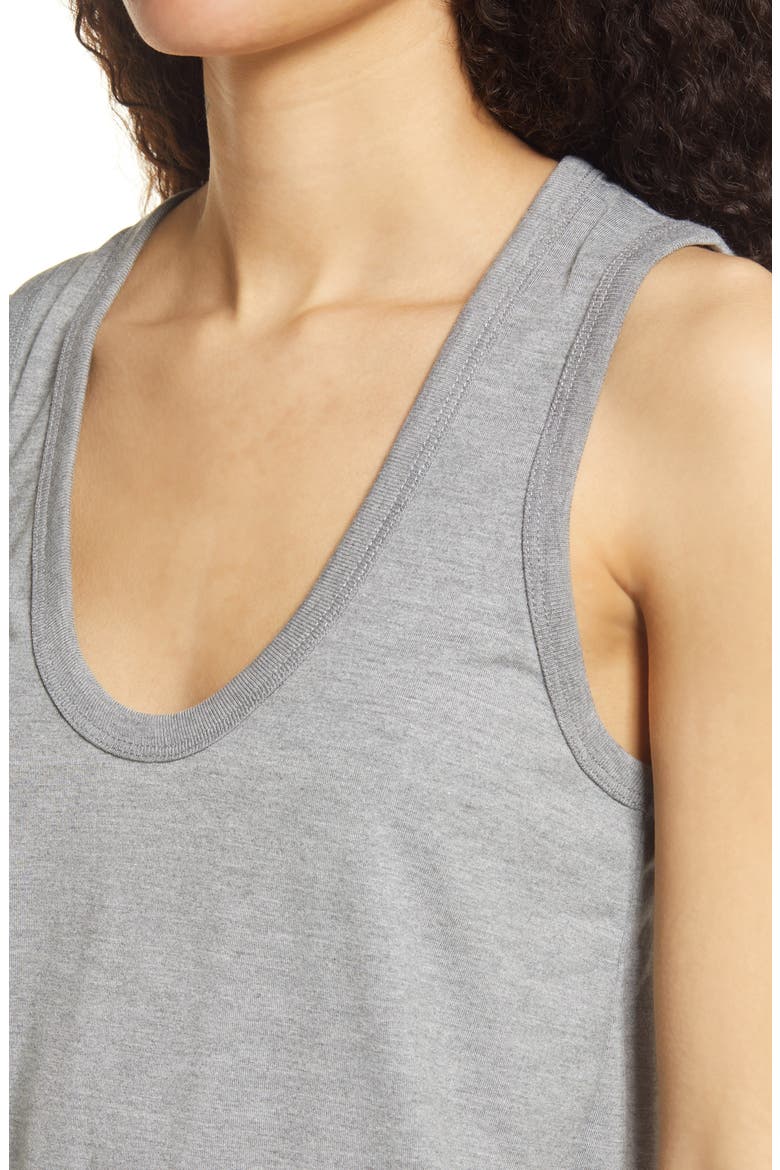 U-Neck Tank, Alternate, color, GREY