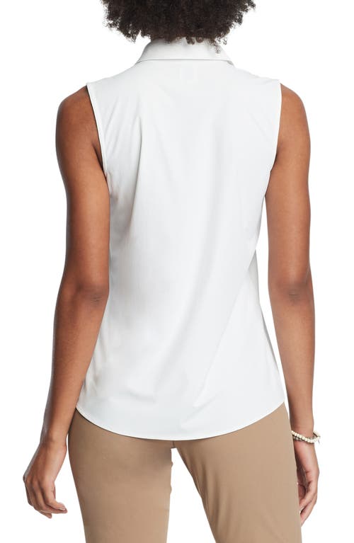 Nic + Zoe Sleeveless Top In White