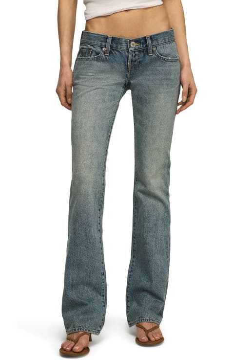 Lil Maggie Ultra Low Rise Flare Jeans