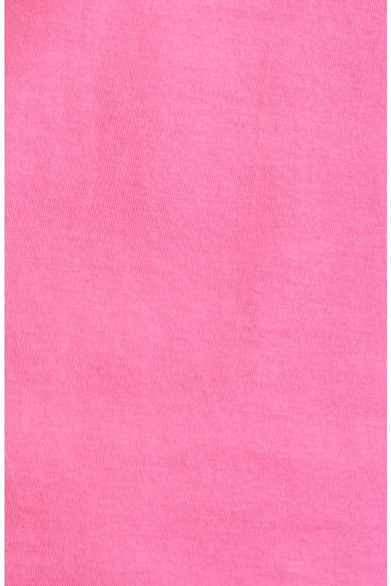 Esogo Crystal Logo Cotton Top, Alternate, color, MAGENTA