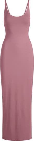 Smooth Lounge Skimpy Scoop Neck Midi Nightgown