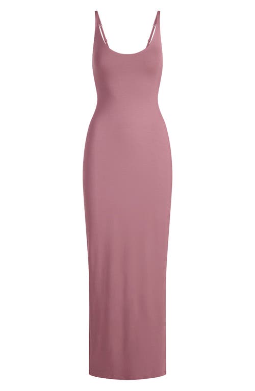 Skims Smooth Lounge Skimpy Scoop Neck Midi Nightgown