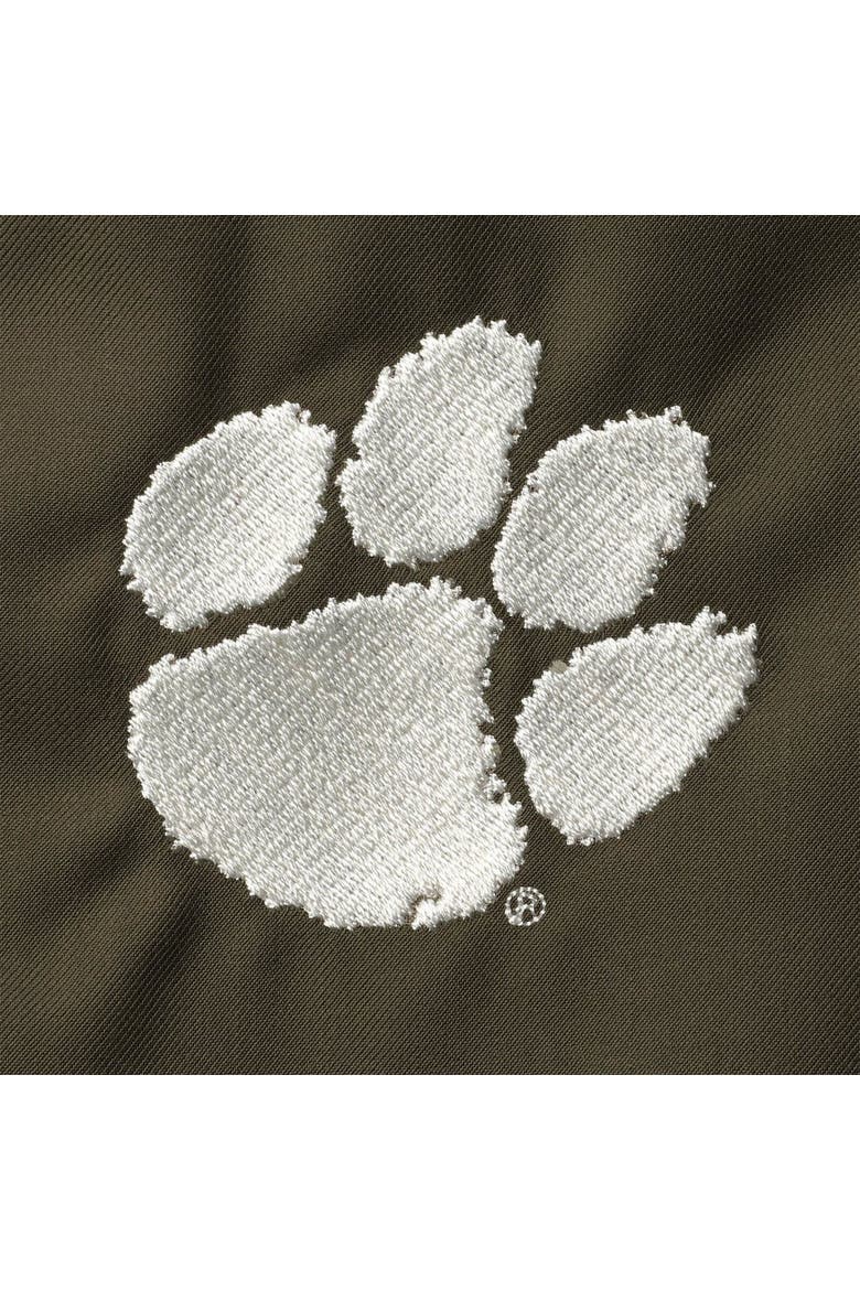 Women's Olive Clemson Tigers Sierra Surplus Full-Zip Jacket, Alternate, color, Olive