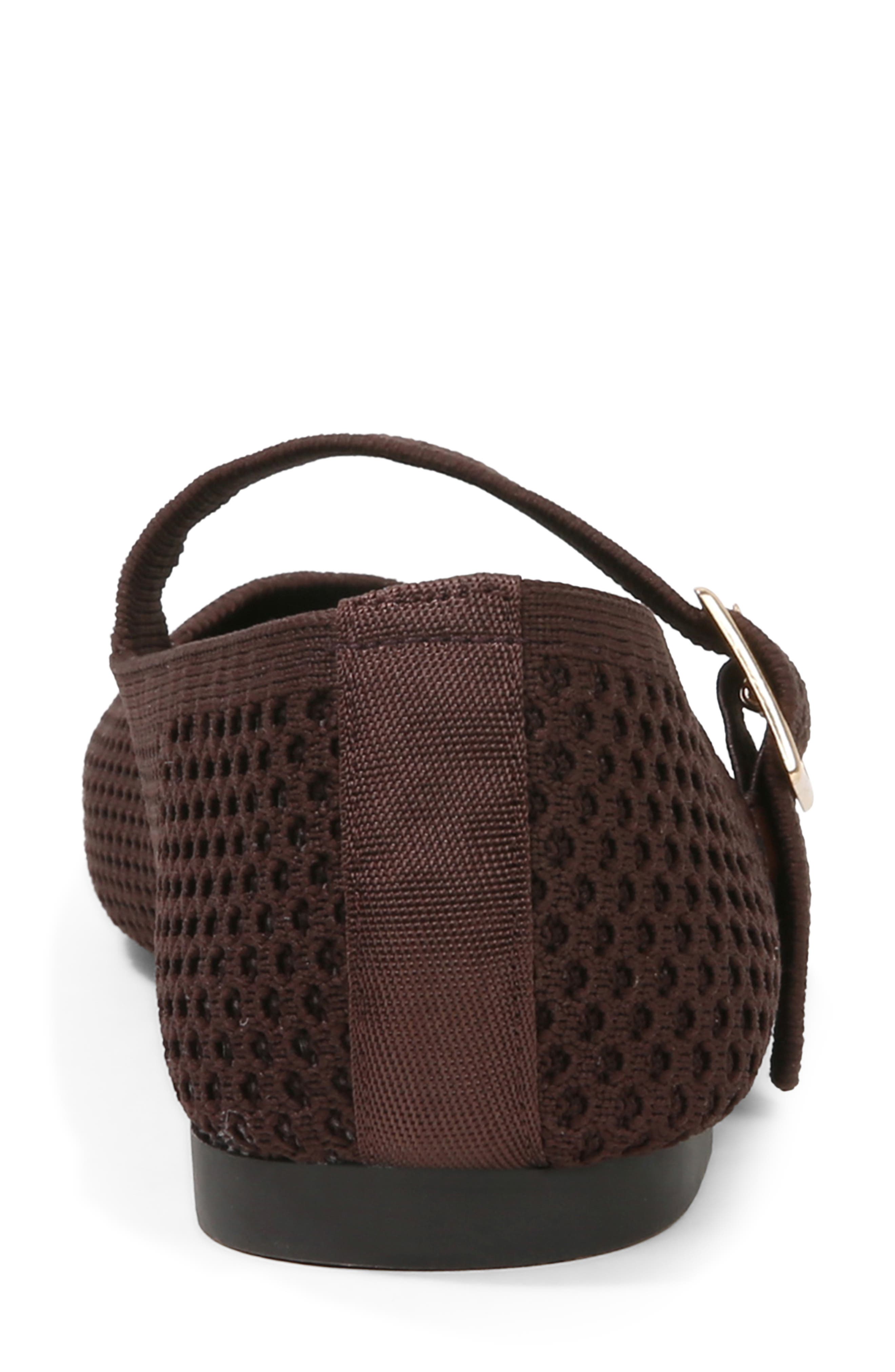 Sawyer Mary Jane Flat, Alternate, color, BROWN