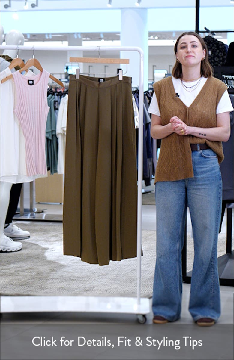 Alex Pleated Palazzo Pants, sales video thumbnail
