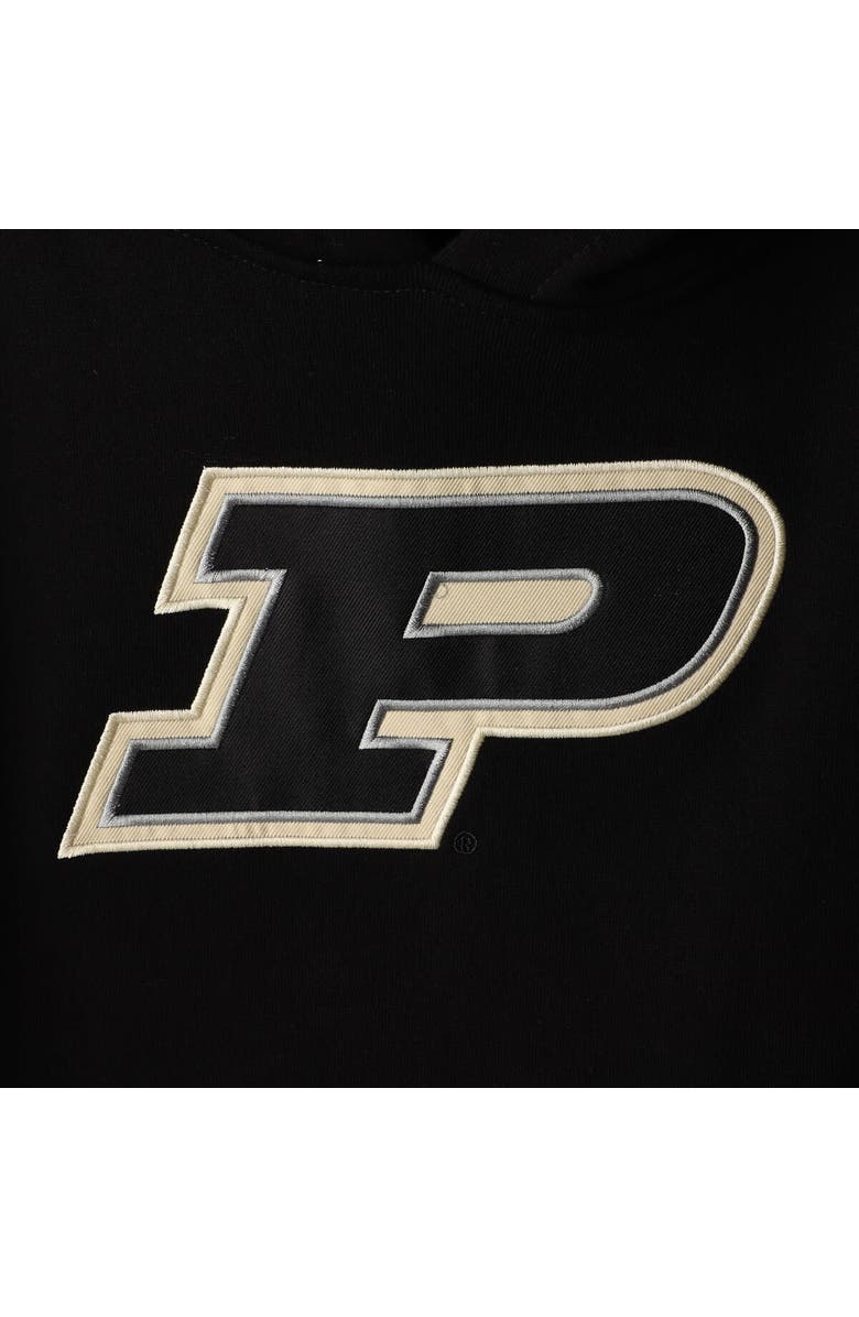 STADIUM ATHLETIC Women's Black Purdue Boilermakers Team Big Logo Pullover Hoodie, Alternate, color, Black