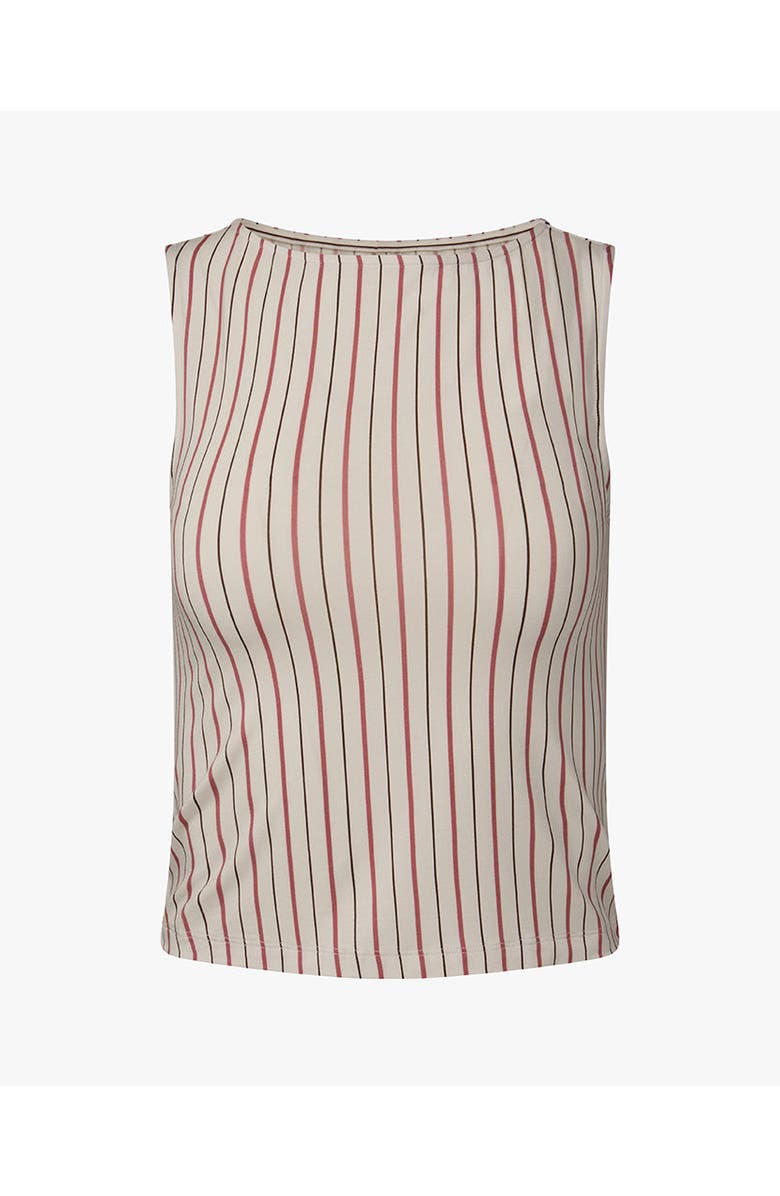 WeWoreWhat Boatneck Tank, Alternate, color, Cloud Grey