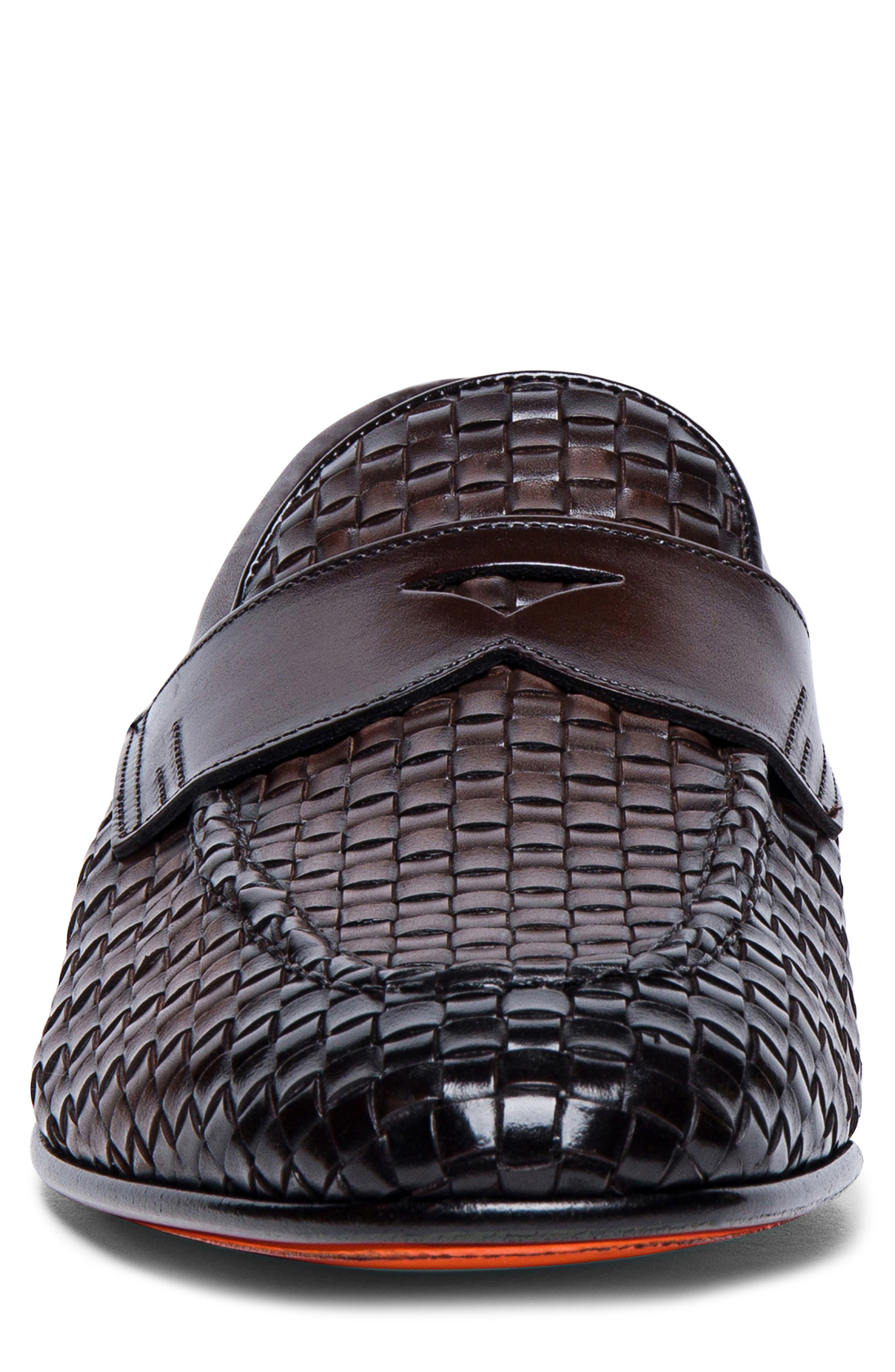 Santoni Gwendal Penny Loafer, Alternate, color, 