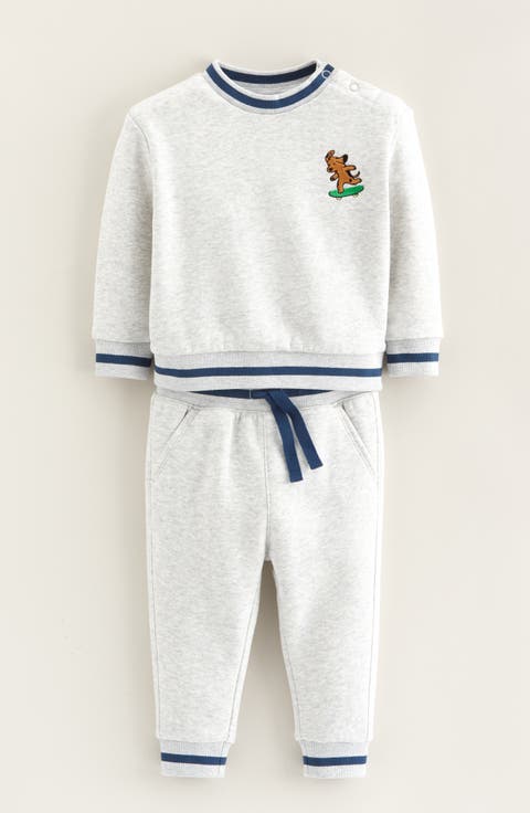 Embroidered Sweatshirt & Joggers Set (Baby)