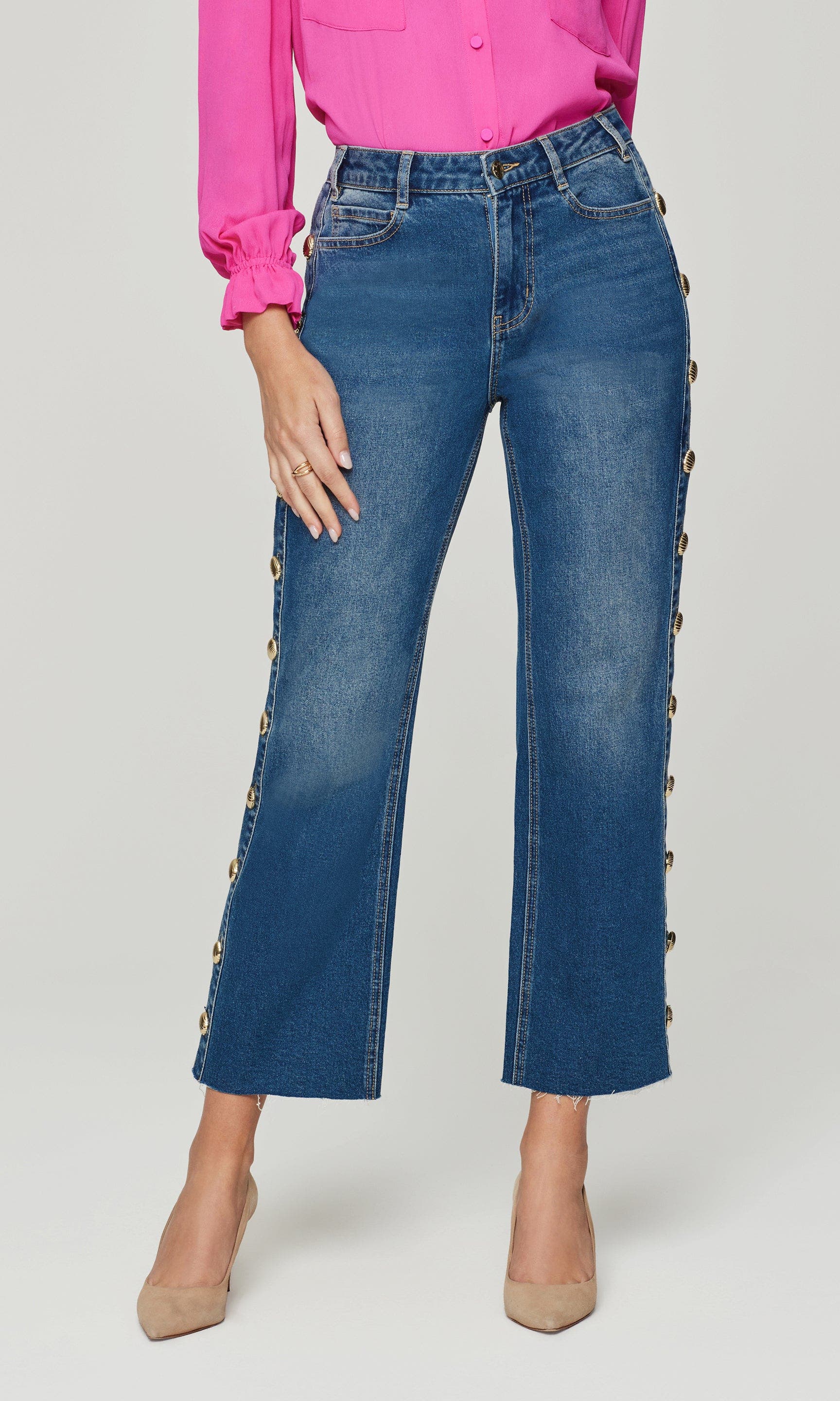 Stephen Yarn Button Jeans - image 2