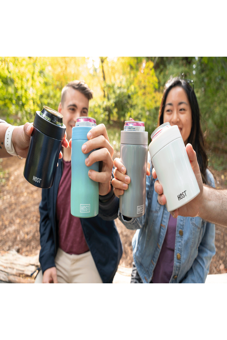 Stay-Chill Slim Can Cooler, Alternate, color, Lagoon