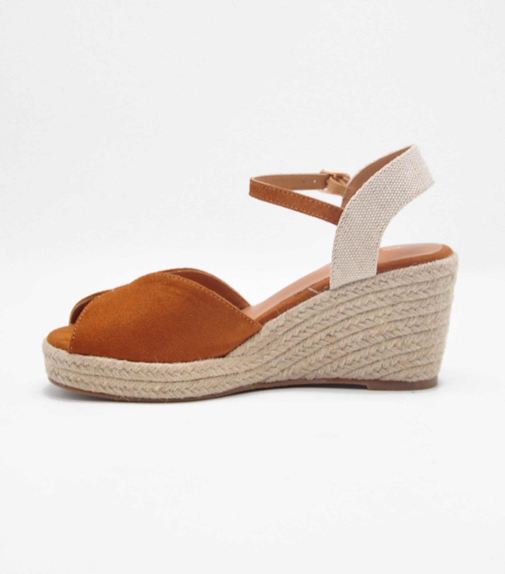 Mariselle Wedges, Alternate, color, Brown