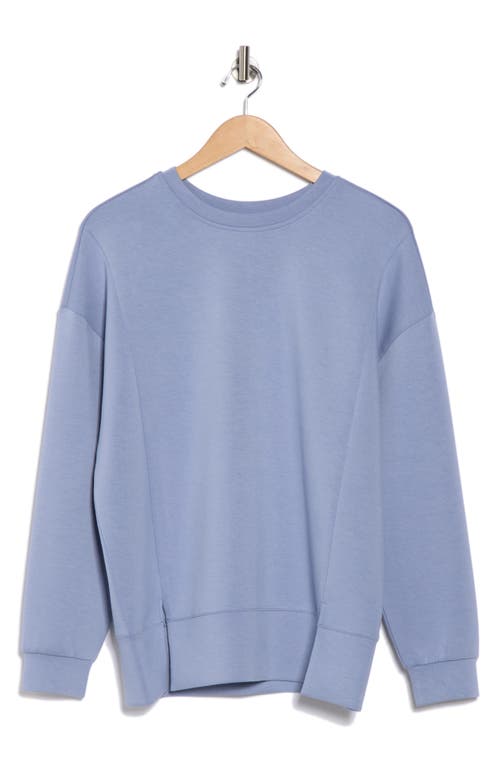 Z By Zella Whisper Oversize Scuba Sweatshirt In Blue